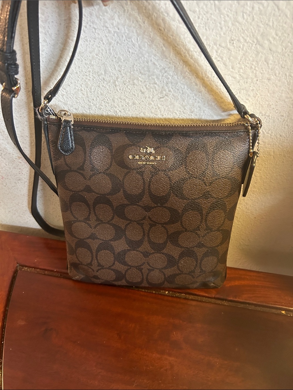 Coach Brown Signature Crossbody PROJECT Bag